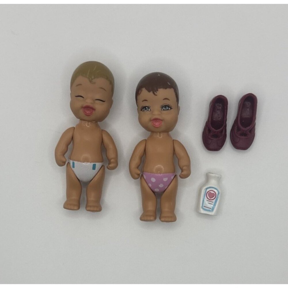 Barbie Career Series I Can Be Baby Doctor Play Set 2008 Baby Blonde Brown Hair